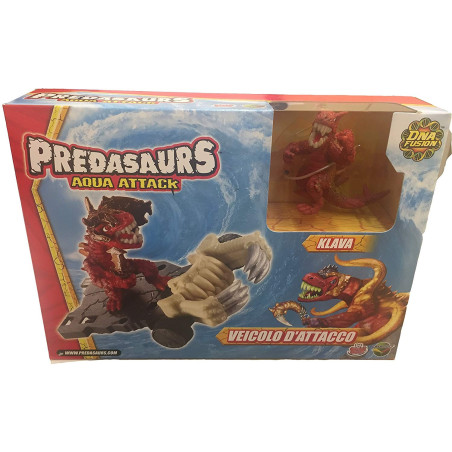 Playset Veicoli Predasaurus Aqua Attack – Mondo | Giocattoli d’azione acquatici