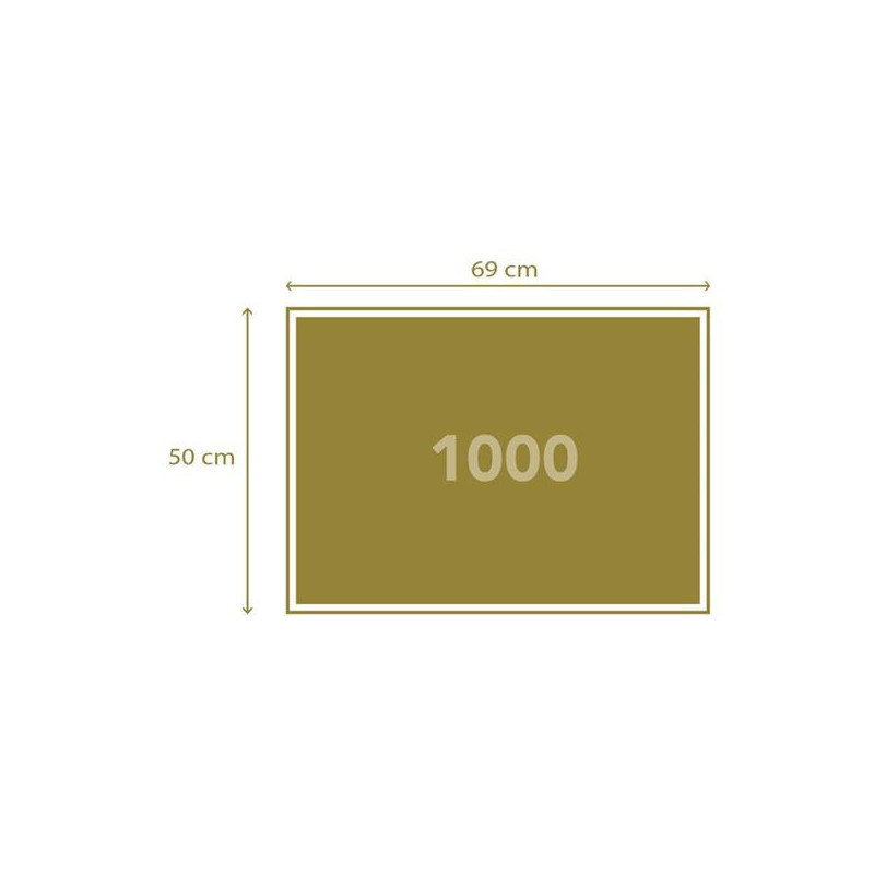 Puzzle Clementoni Color Boom 1000 pezzi | alta qualità Made in Italy