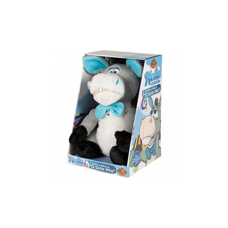 Nello l’Asinello Canterino “O Sole Mio” – Peluche Musicale