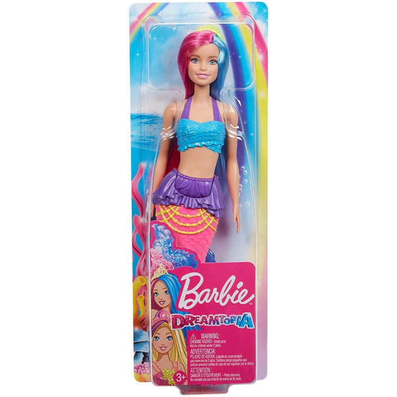 Barbie Dreamtopia Sirena Arcobaleno GJK08 – Bambola 30 cm | Mattel