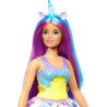 Barbie Dreamtopia Unicorno Arcobaleno HGR18 – Bambola fiabesca per bambine 3+ | Mattel