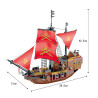 Set Nave Pirata in Blocchi Plastica – COGO DIY Building Blocks