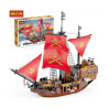 Set Nave Pirata in Blocchi Plastica – COGO DIY Building Blocks