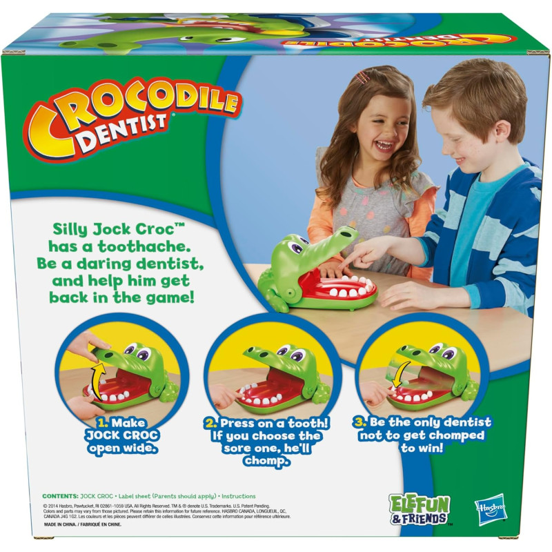 Cocco Dentista Hasbro – Gioco del Coccodrillo che Morde