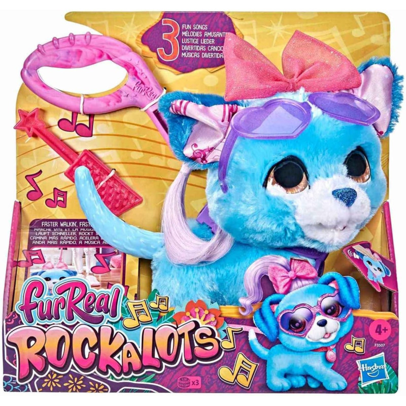 FurReal Rockalots Cucciolo Interattivo Musicale | Giocattolo Hasbro