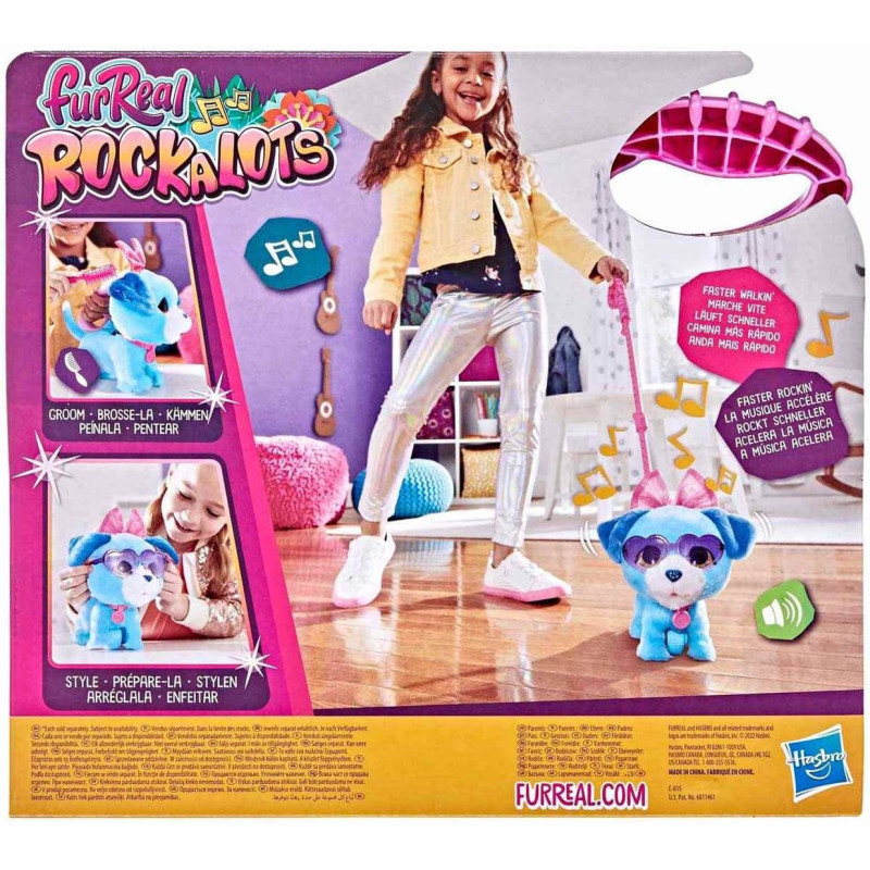 FurReal Rockalots Cucciolo Interattivo Musicale | Giocattolo Hasbro