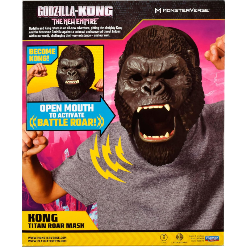 Maschera Kong Titan Roar con suoni | Godzilla x Kong Giochi Preziosi