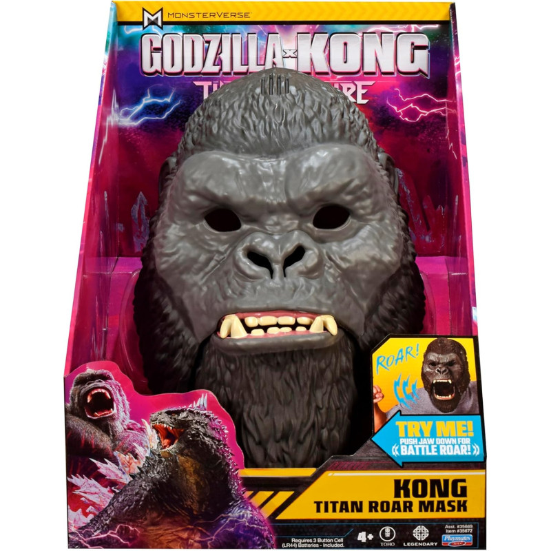 Maschera Kong Titan Roar con suoni | Godzilla x Kong Giochi Preziosi