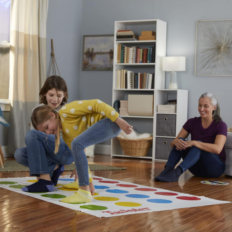 Twister Hasbro Gioco da Tavolo Italiano | Gioco Divertente per Famiglia