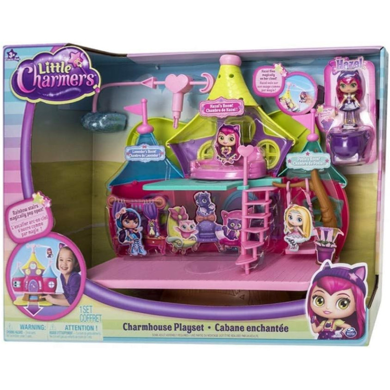 Little Charmers Casa Magica Charmhouse Hazel Playset Bambine
