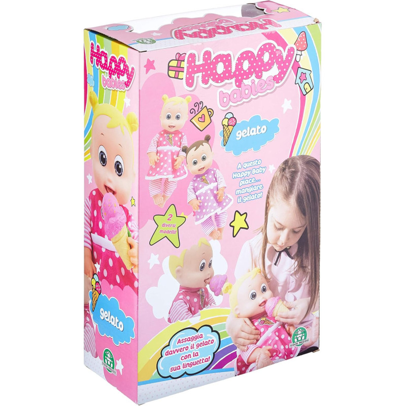 Bambola Happy Babies Gelato Giochi Preziosi HAY00000 Interattiva