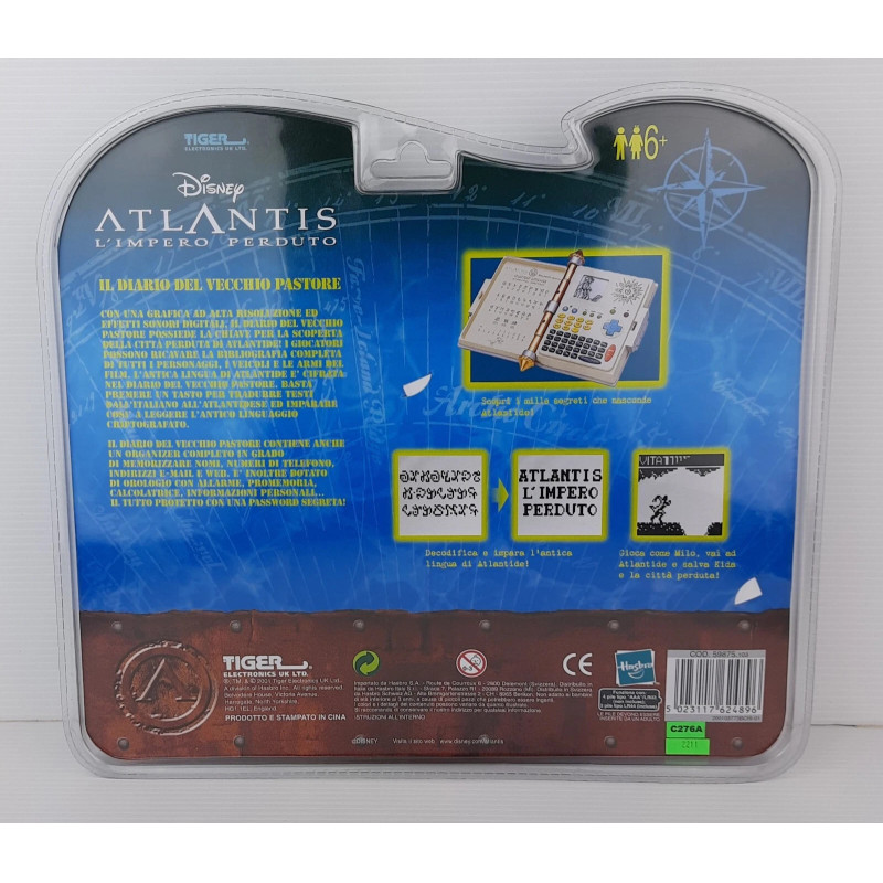 Tiger Atlantis Gioco Portatile Vintage Sigillato | Handheld Game Watch Raro
