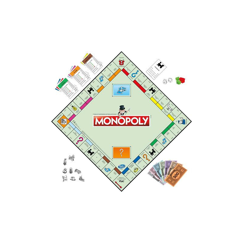 Monopoly Classico - Gioco da Tavolo Hasbro Gaming | Acquista Online