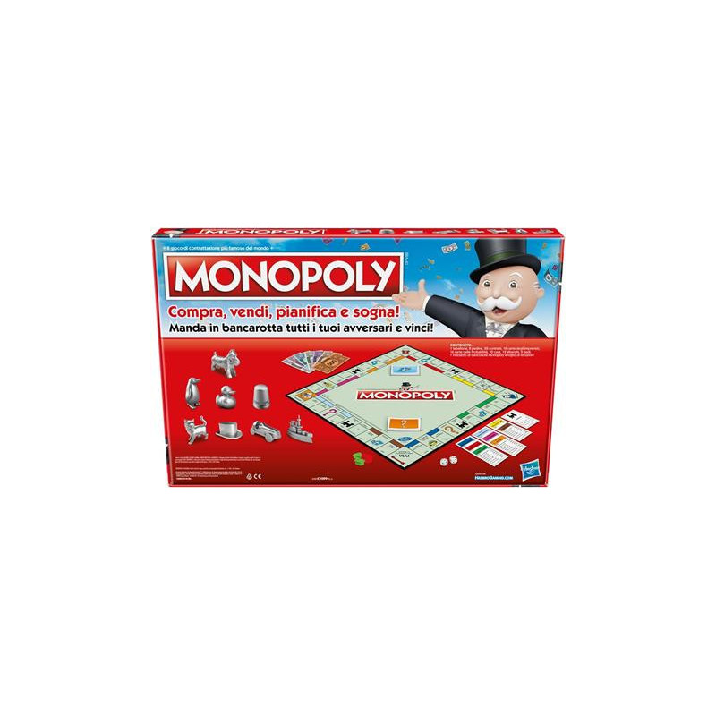 Monopoly Classico - Gioco da Tavolo Hasbro Gaming | Acquista Online